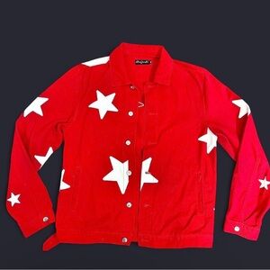 Ricco Giovertu Star Denim Jacket